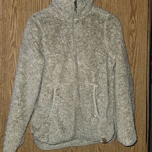 Life Integrity Earth Cozy Tan Fleece Pullover